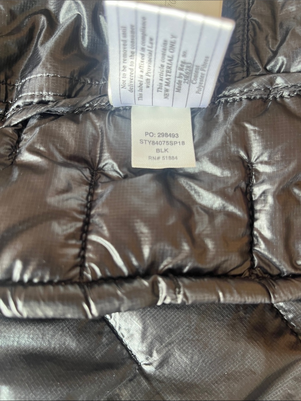 Patagonia Men’s Black Quilted Puffer Jacket Vest - Picture 3 of 9